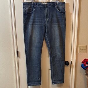 Stitches Men's Straight Jeans in Classic Blue